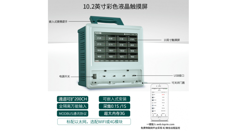 TP1000多路數(shù)據(jù)記錄儀在電容產(chǎn)線數(shù)據(jù)監(jiān)控的應(yīng)用